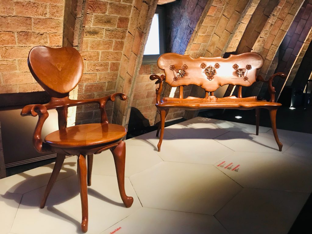 Antoni Gaudi Furniture Designs