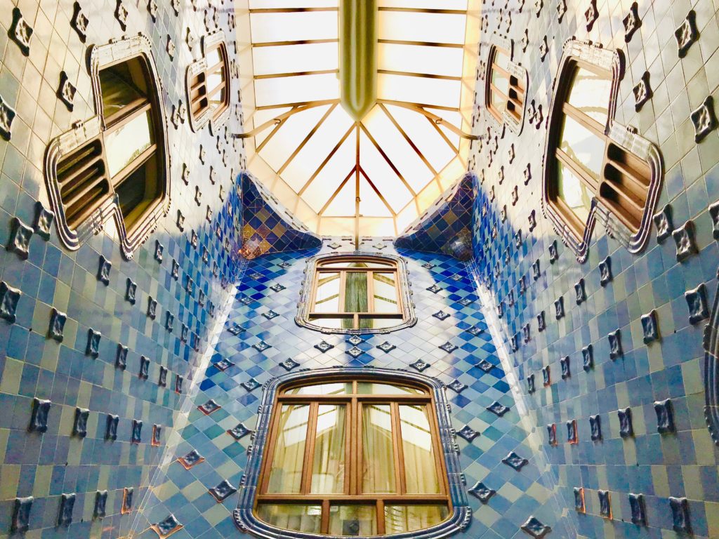 Casa Batlló Blue Tiles