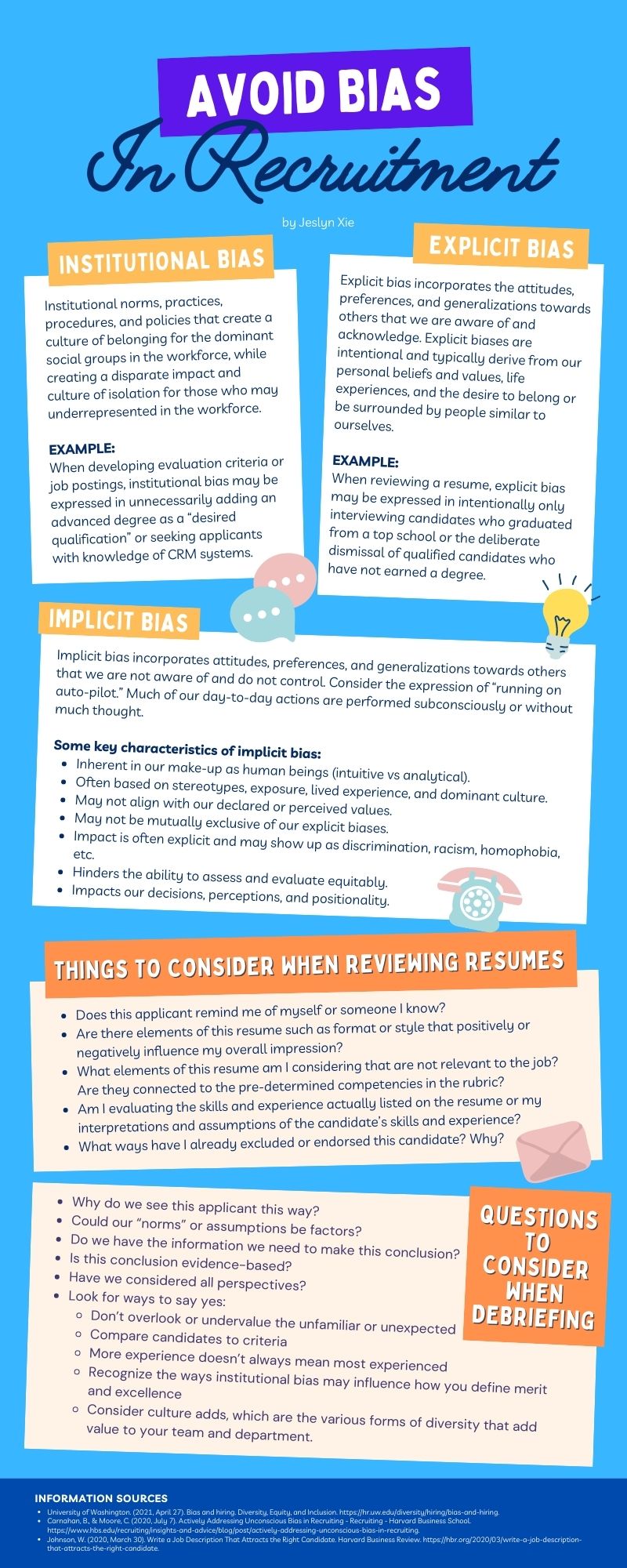 Avoid Recruitment Biases Infographic