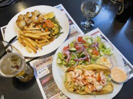 Dinner at Bluenose II