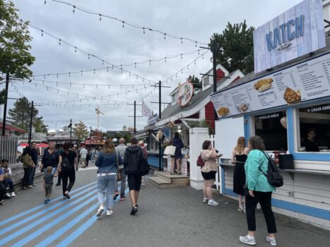 Food Vendors at Waterfront