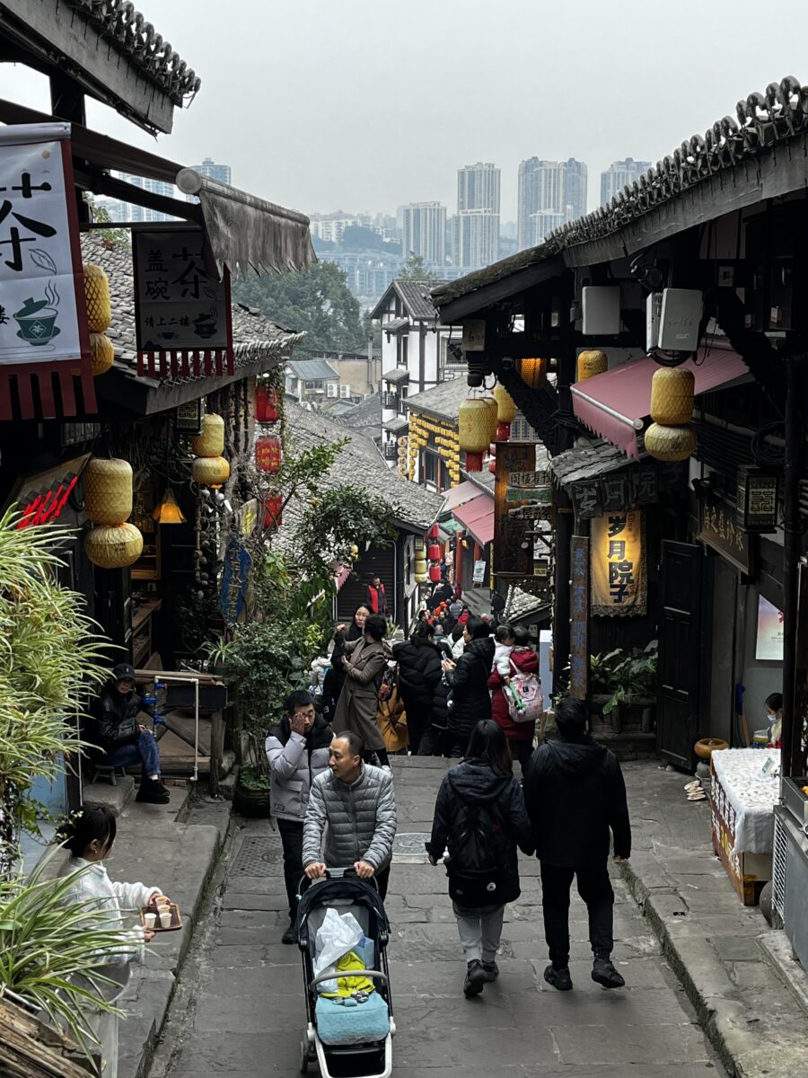 Ciqikou Ancient Town Inside